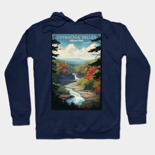 Cuyahoga Valley National Park Travel Poster Hoodie